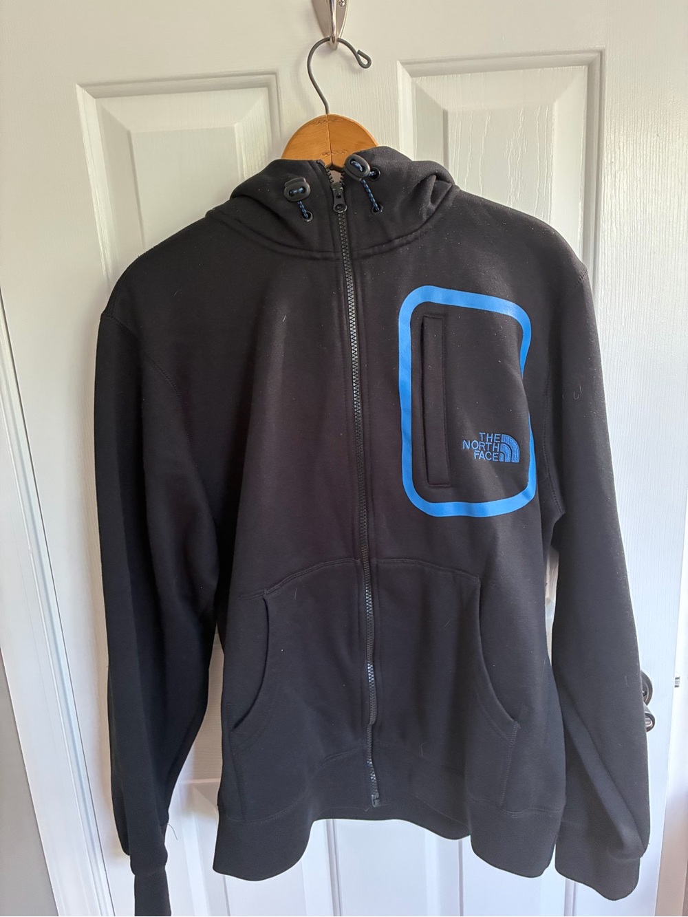 The North Face Black Jacket with Silver Tag Medium